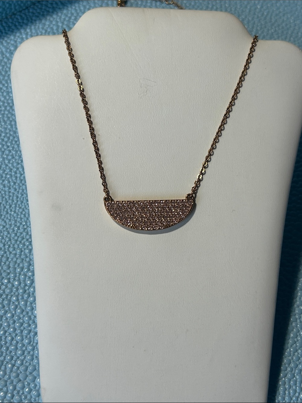 Touchstone Crystal by Swarovski Shine Everyday Necklace Bluh